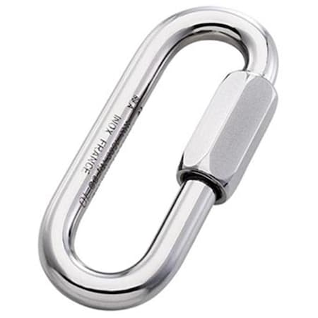 Maillon Rapide Steel Quick Link Long Plated- 8 mm. 119341